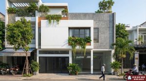 thiết kế nhà hai tầng hiện đại tại vinh